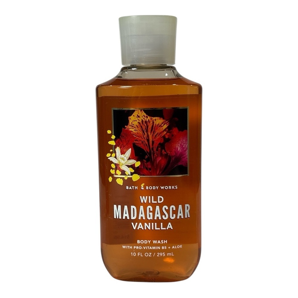 Bath & Body Works Wild Madagascar Vanilla Body Wash Shower Gel 10oz New